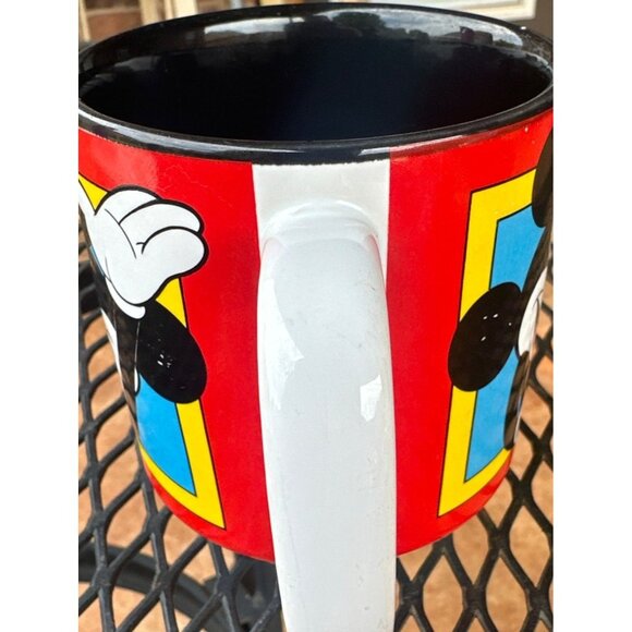 Disney's Mickey Mouse Multicolored Novelty Ceramic Mug 12 oz. 4" Tall - Picture 13 of 15